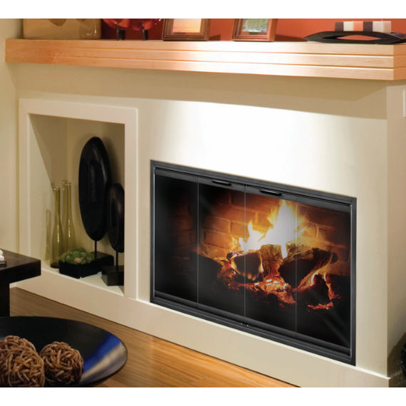 Thin Line Zero Clearance Fireplace Door
