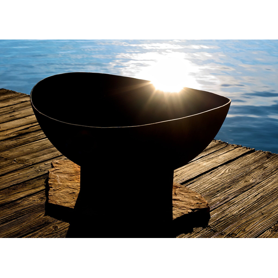 Scallops Wood Burning Fire Pit- 5