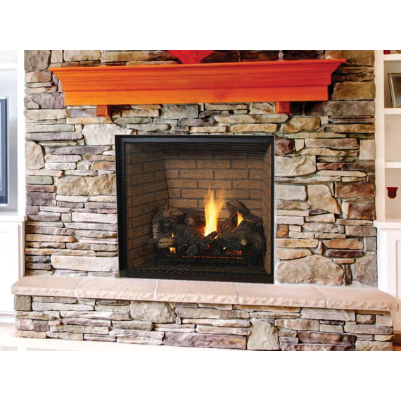 Superior DRT6340 40" Traditional Direct Vent Gas Fireplace Installed