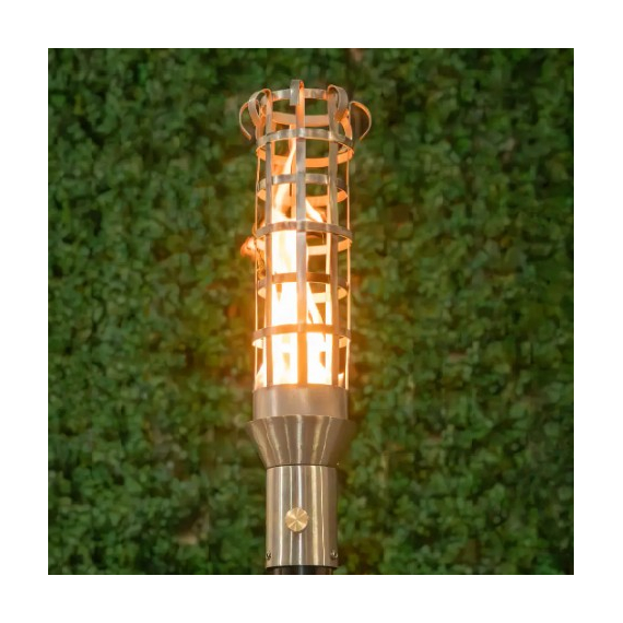 Woven Stainless Steel Tiki Torch