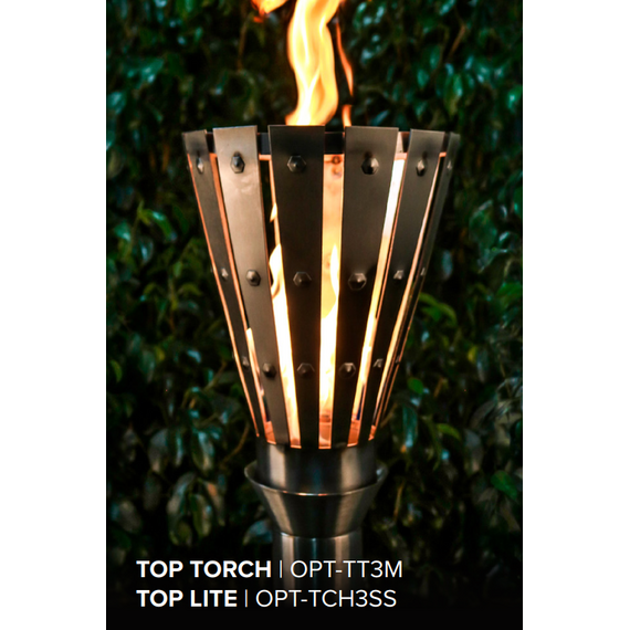 Trojan Tiki Torch Head