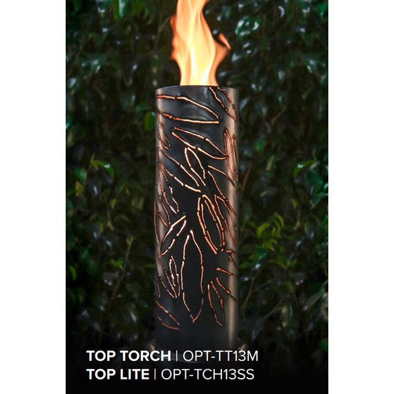 Tropical gas Tiki Torch