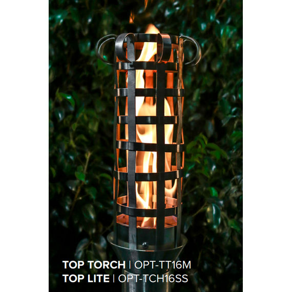 Woven Tiki Torch Head