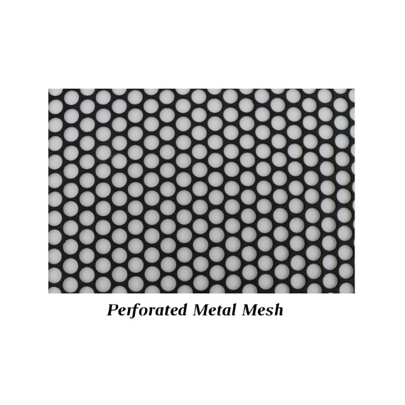 Perforated (punched) metal mesh