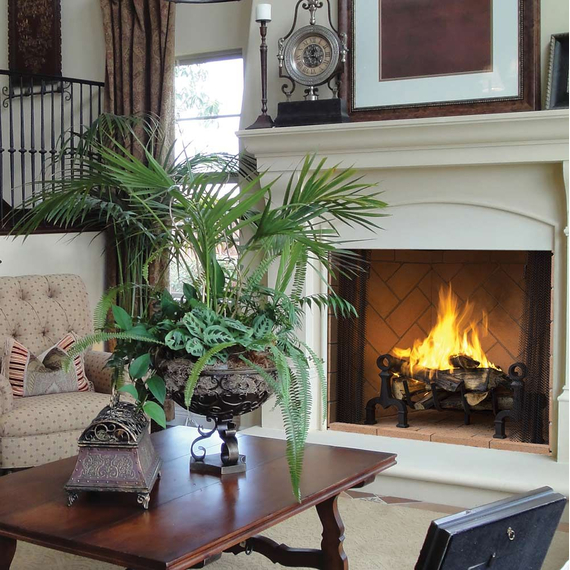 Superior WRT6036 Wood Burning Fireplace Installed