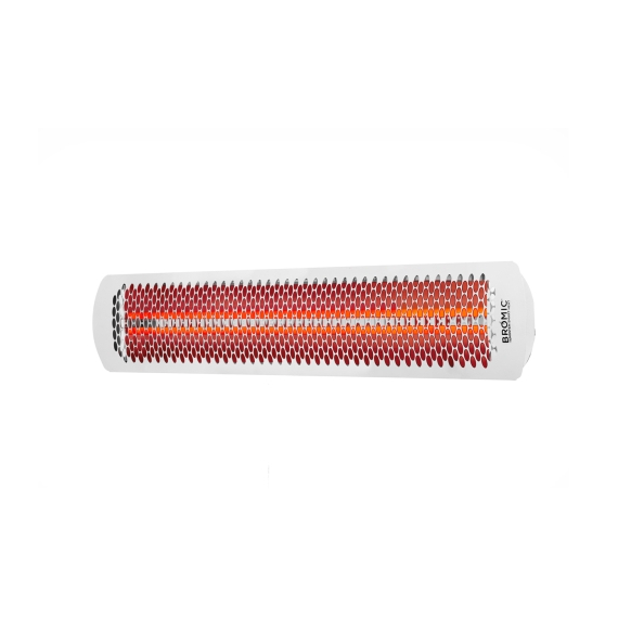 Bromic 6000W Tungsten Electric Heater | 220V-240V Two Elements White