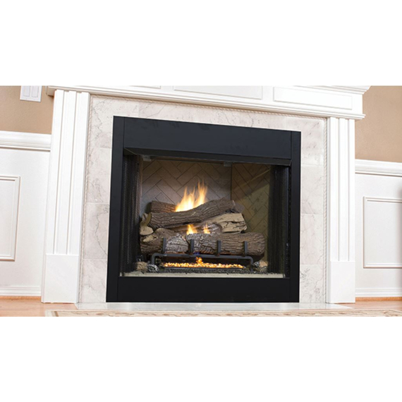 Superior VRT3542 Vent-Free Firebox with 18" Gas Log Set