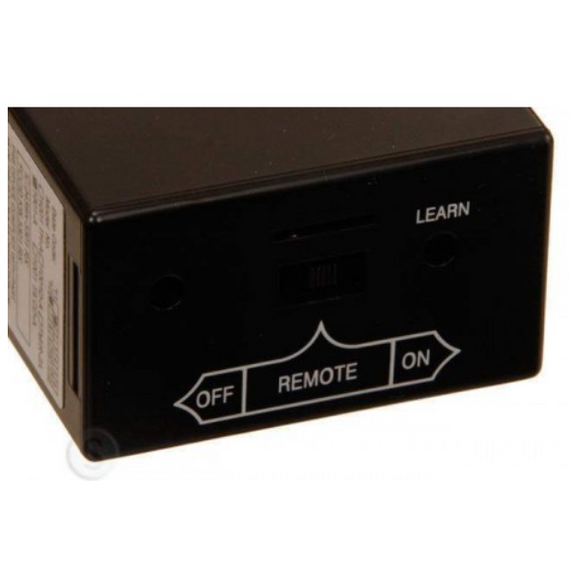 Close up of transmitter box 3002 remote