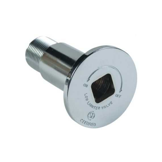 Universal Polished Chrome Decor Flange