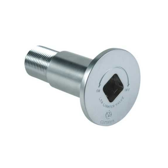 Universal Satin Chrome Decor Flange
