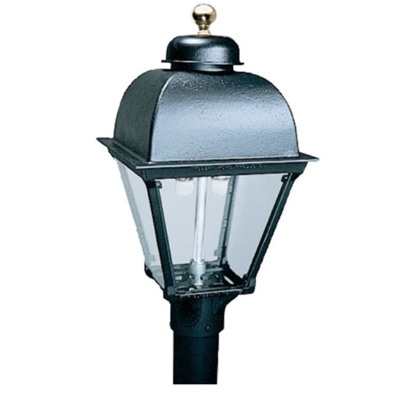 Everglow HJ3A Gas Lamp Series Cast Aluminum Post Mount Lamp Head