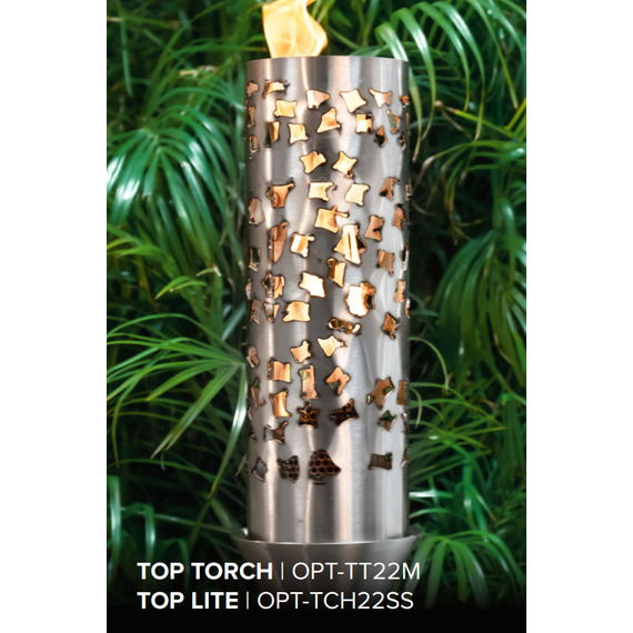 Shotgun Blast Gas Tiki Torch