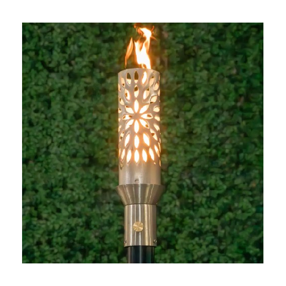 Shunshine Solar Style Steel Tiki Torch Head