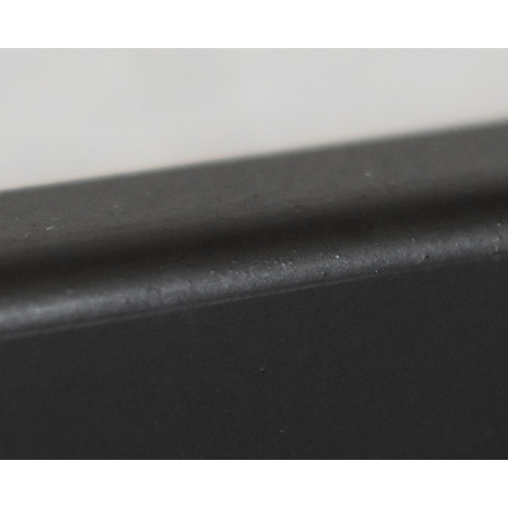 Top frame of the fixed panel masonry fireplace door