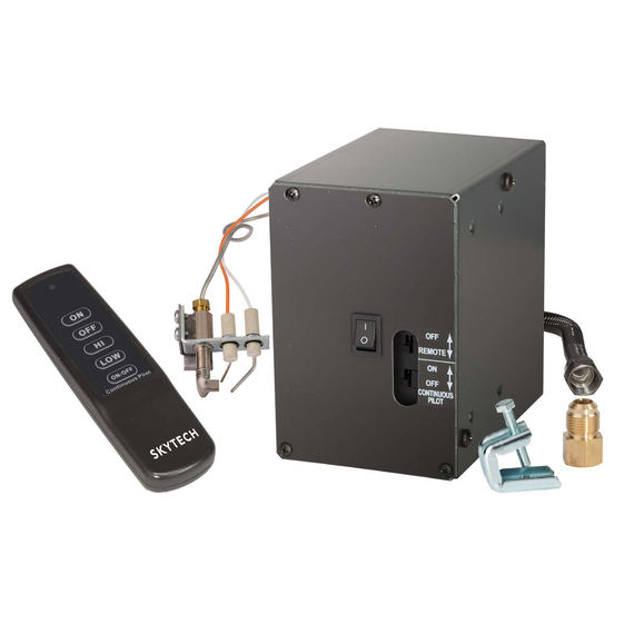 Skytech  High/Low Flame Spark-To-Pilot Ignition Valve Kit  (For Vented Gas Logs)