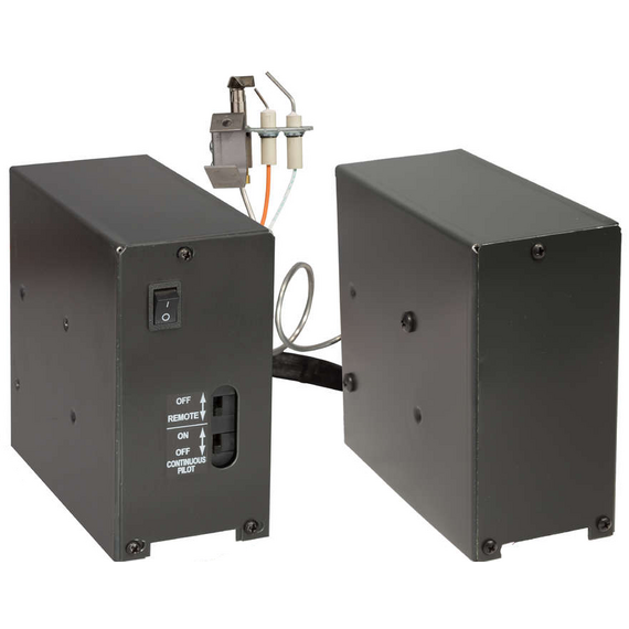 Spark-To-Pilot Ignition Split Valve System