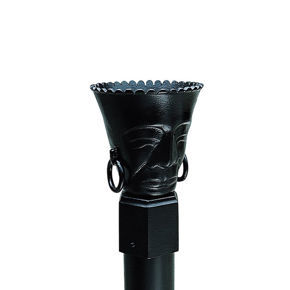 Tribal Head Tiki Torch