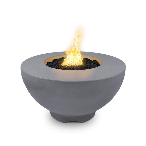 37" Soria Fire Pit in Gray Finish