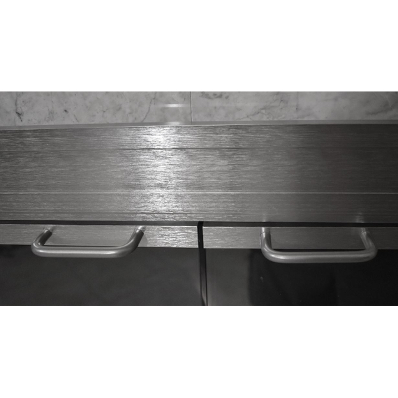 Savannah Brushed Satin Nickel Handle Detail