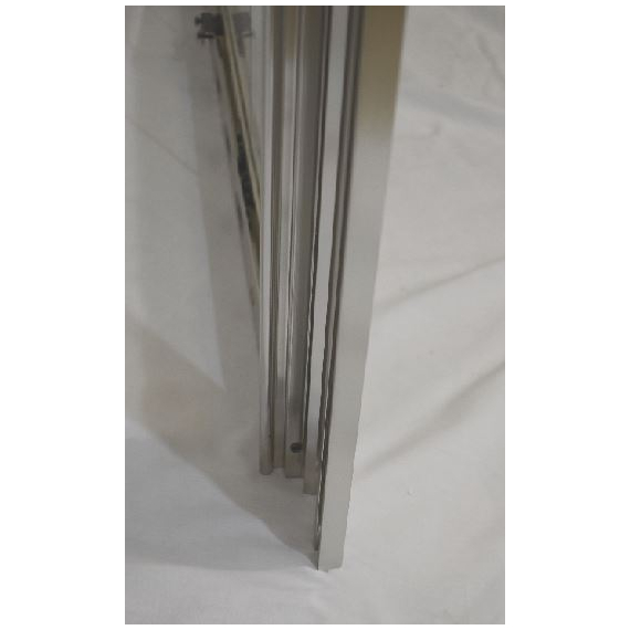 Savannah Brushed Satin Nickel Side View Of Frame
