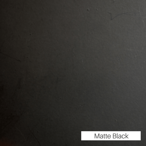 Matte Black Finish