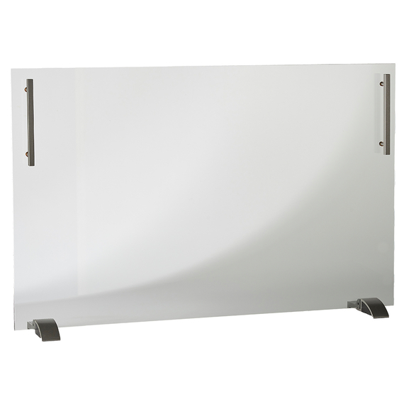 41" Wide x 29" High Freestanding Glass Screen