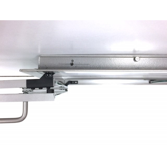 Silver Aspect Door - Top View Of Frame