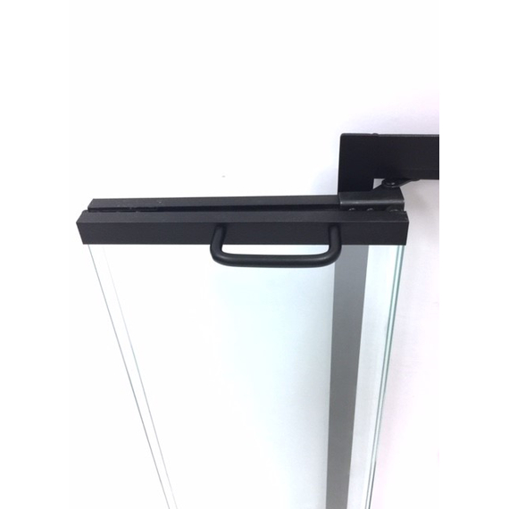 Textured Black Full Fold Bifold Door