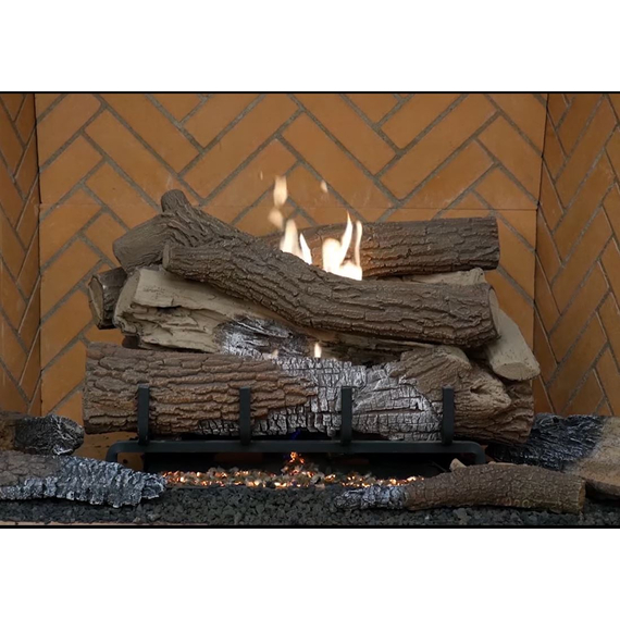 Giant Timbers - Option 2 of 2 Included (Millivolt) Vent-Free Log Set