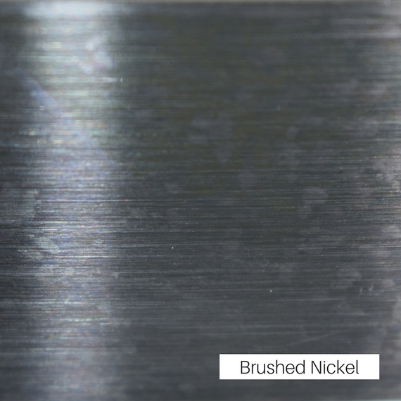 Brushed Nickel Finish