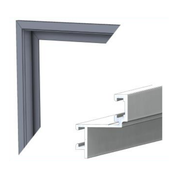 Huntress Extruded Aluminum Frame Detail