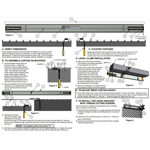 How To Install Recessed Mesh Curtain