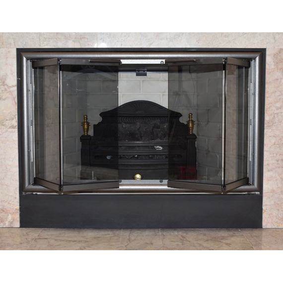 Vintage Iron Preway Fireplace Door