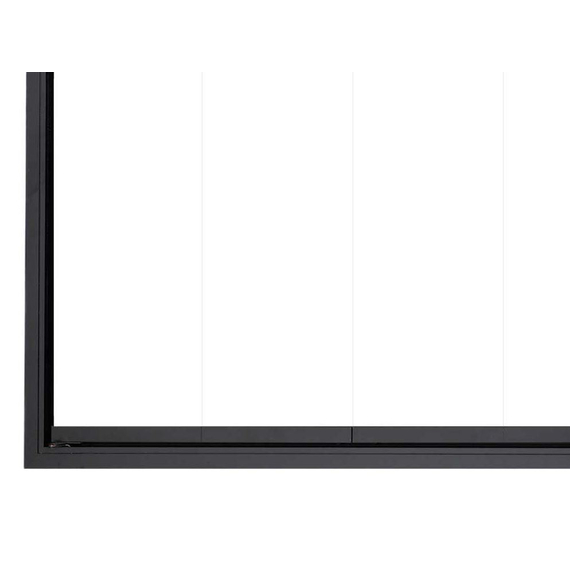 Stiletto ZC Fireplace Door Bottom Left Corner Detail