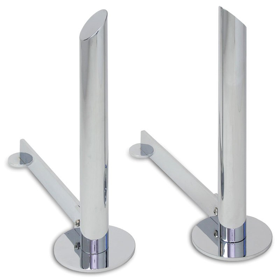 Modern Tower Andirons