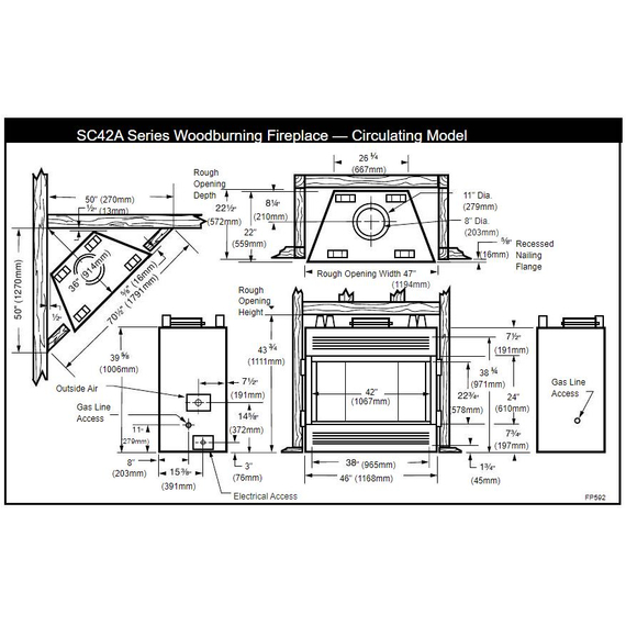 Majestic SC42A Specs