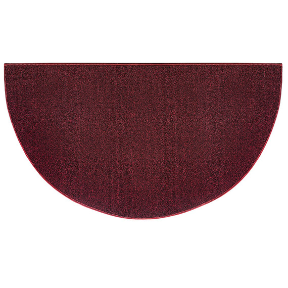 Goods of the Woods 48” x 27” Cottage Cardinal Half-Round Hearth Rug