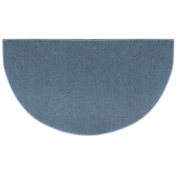 Goods of the Woods 48” x 27” Cottage Lapis Half-Round Hearth Rug