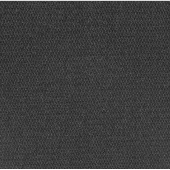 Goods of the Woods 48” x 27” Andiron Black Wool Half-Round Hearth Rug Color Swatch