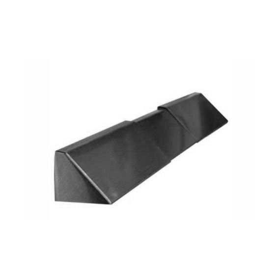 6" Surface Mount Adjustable Hood  28"L to 48"L | Matte Black