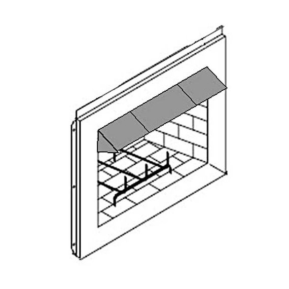 Installed Hood On Fireplace