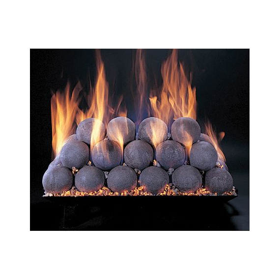 Vented ALTERNA FireBalls Set - 24" Set Shown