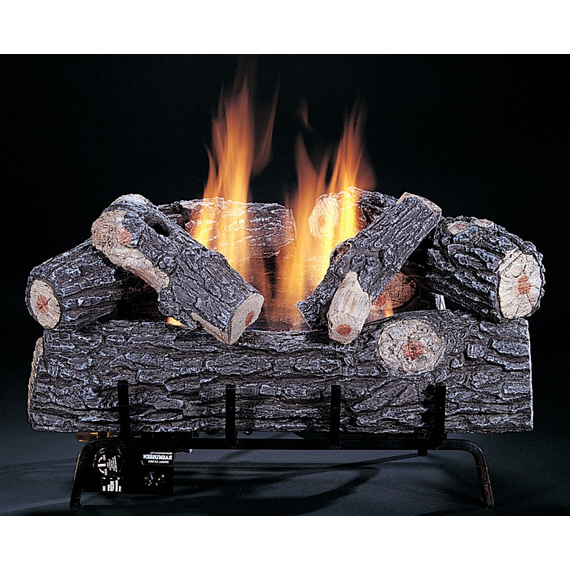 Reversible Front Log of the Original Chillbuster Single Burner Ventless Gas Log Set