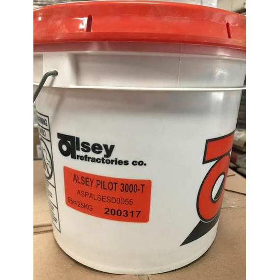 55 Pounds Asley Pilot 3000-T Refractory Cement