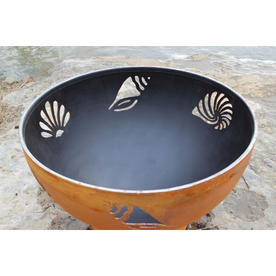 Inner bowl coated for high temperature resistance
