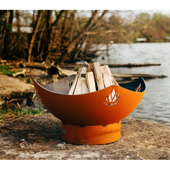 Namaste Fire Pit Is Maintenance free design and materials