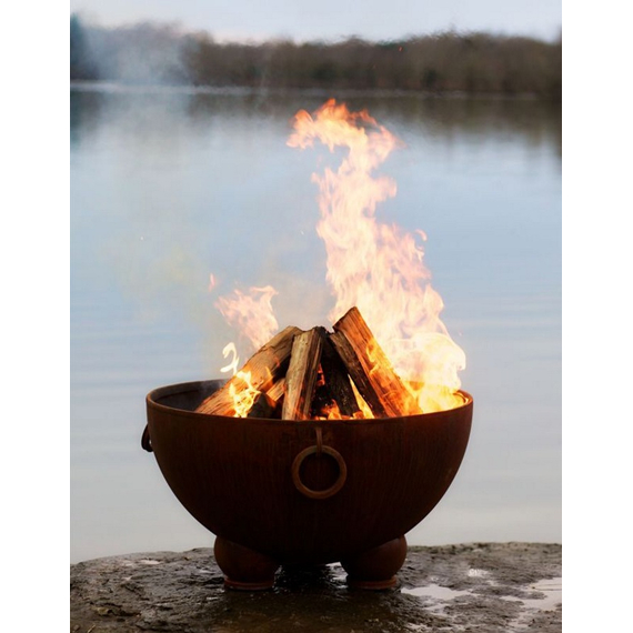 Nepal Fire Pit With Wood Burning