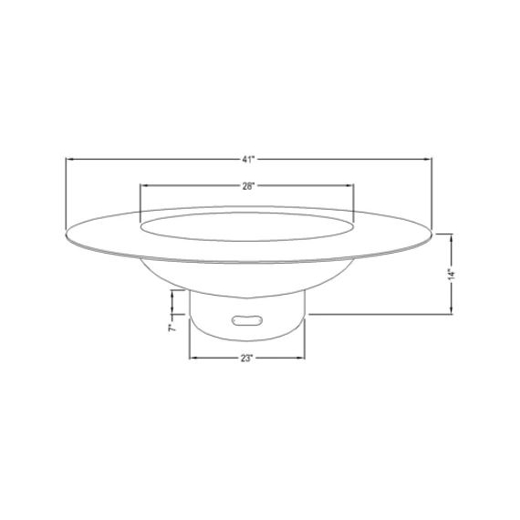 Saturn Fire Pit Specs