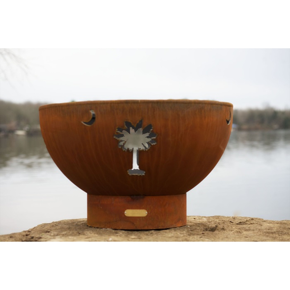 Tropical Moon Gas Burning Fire Pit- 4