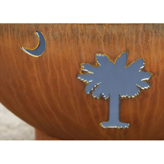 Tropical Moon Gas Burning Fire Pit- 5